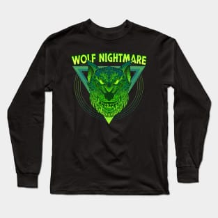 Wolf Nightmare Long Sleeve T-Shirt